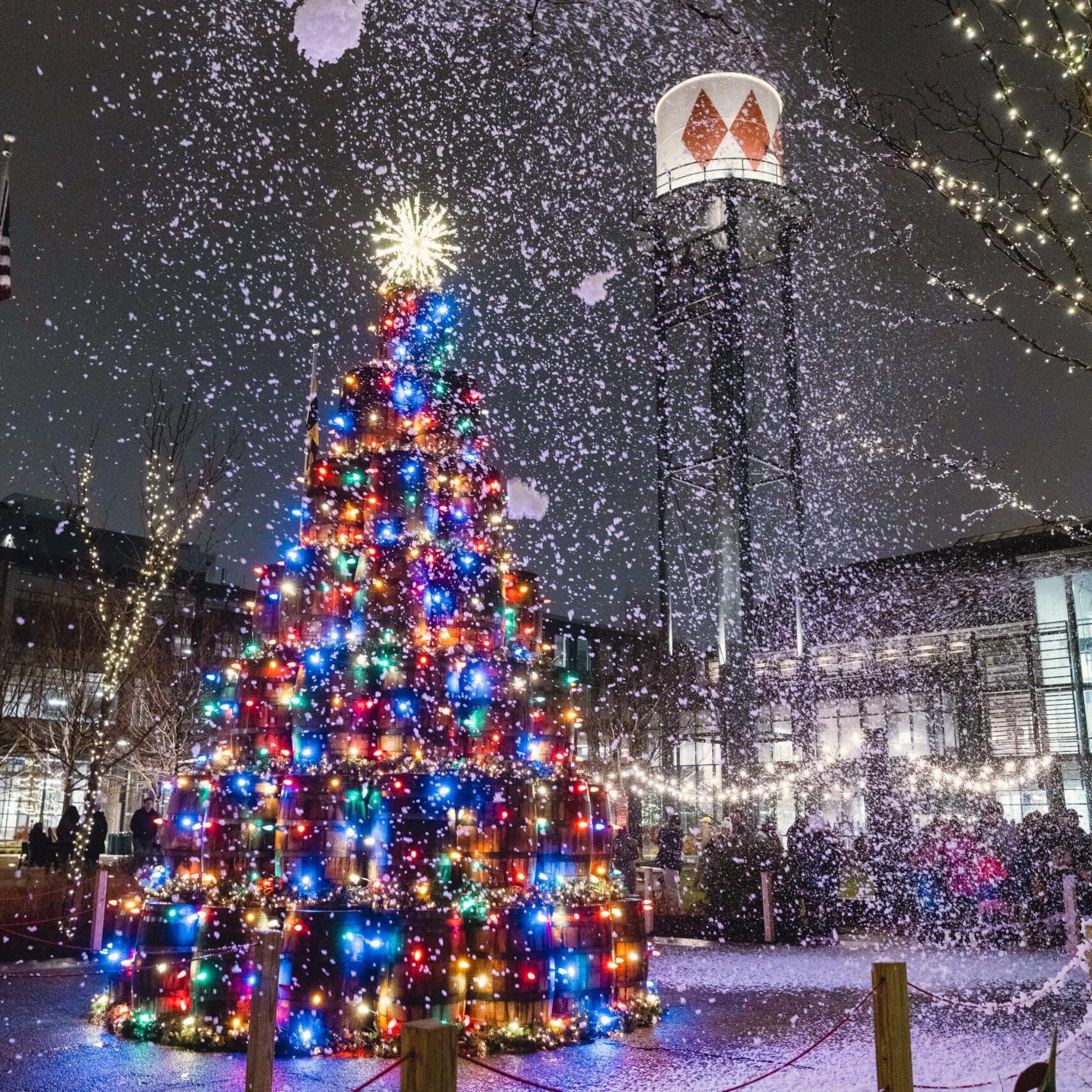 Sagamore Spirit Tree Lighting | Baltimore Peninsula, image size:1707x1707