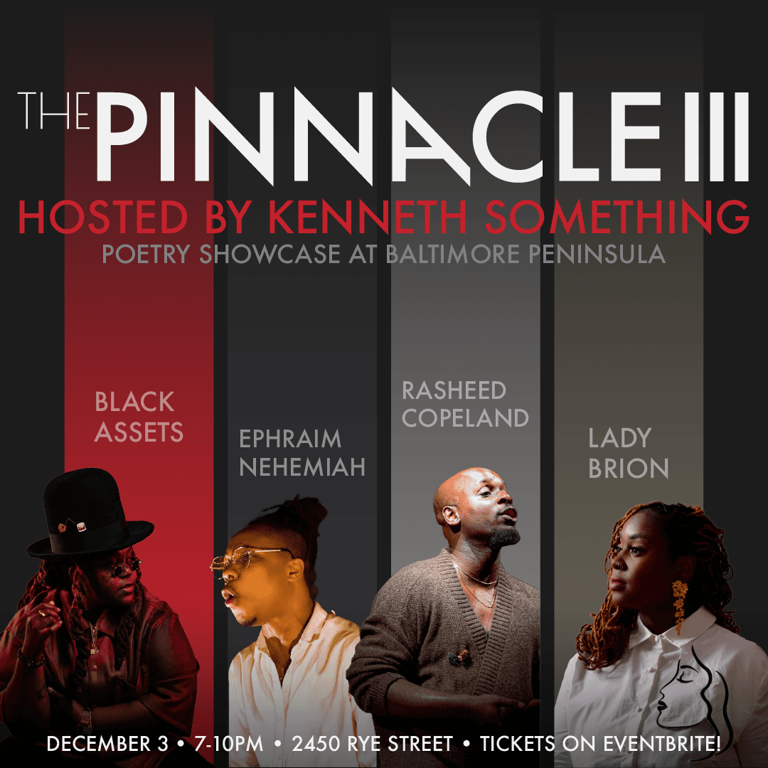 December 3 - The Pinnacle Poetry Showcase